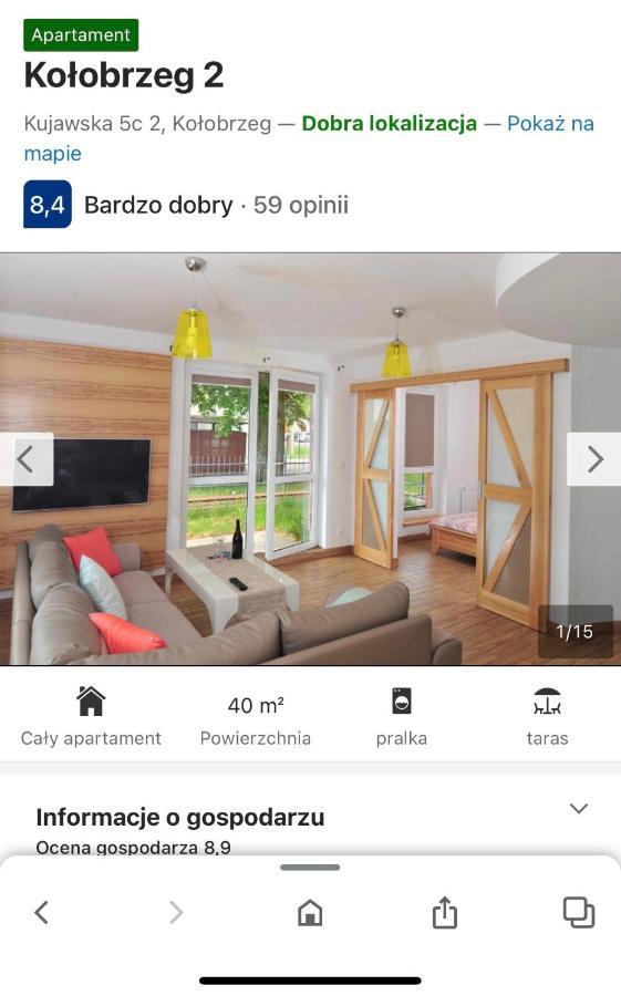 Malva Sun Dog Friendly Apartment With Garden Kolobrzeg Luaran gambar
