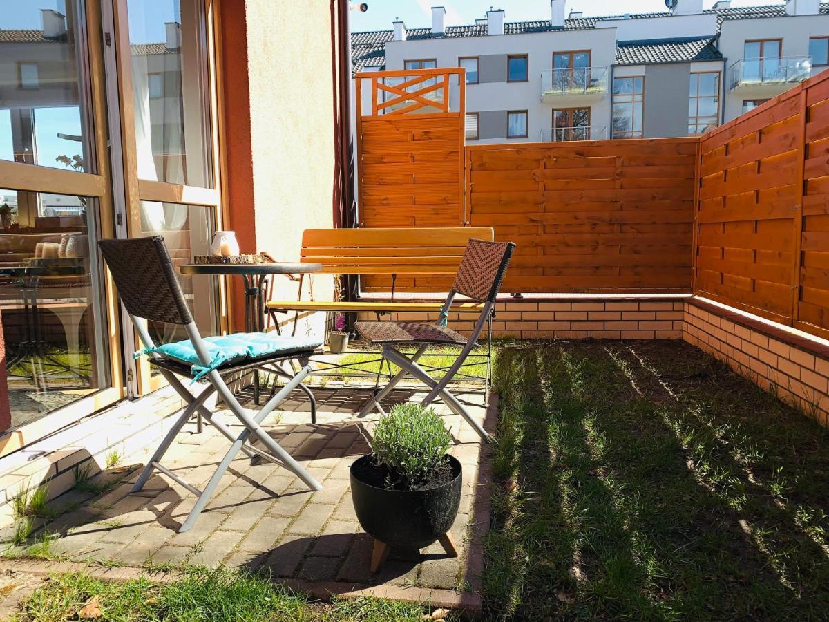 Malva Sun Dog Friendly Apartment With Garden Kolobrzeg Luaran gambar