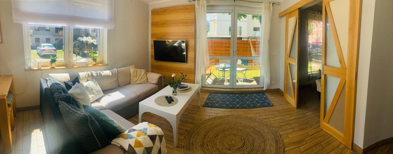 Malva Sun Dog Friendly Apartment With Garden Kolobrzeg Luaran gambar